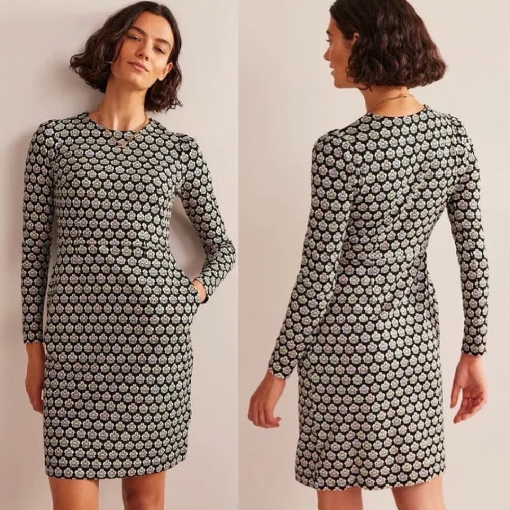 Boden Penelope Jersey Dress with Pockets US 8 / UK 12